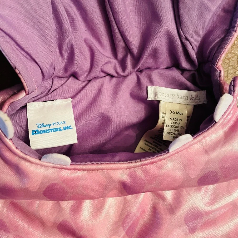 Pottery Barn Kids Monsters Inc Boo Costume - Picture 7 of 11